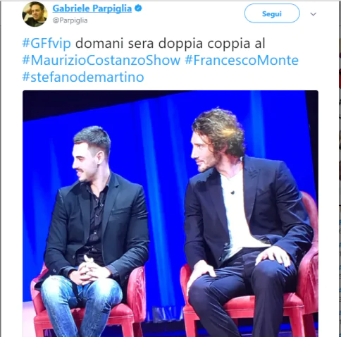 Francesco Monte e Stefano De Martino