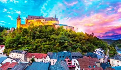 castello vianden- lussemburgo