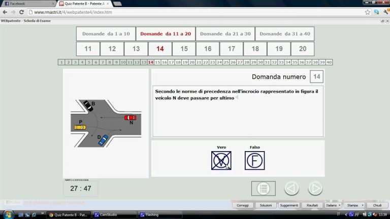 software quiz patente b gratis da scaricare