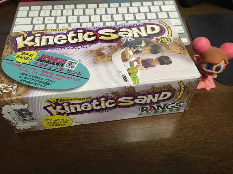 kinetic sand sabbia