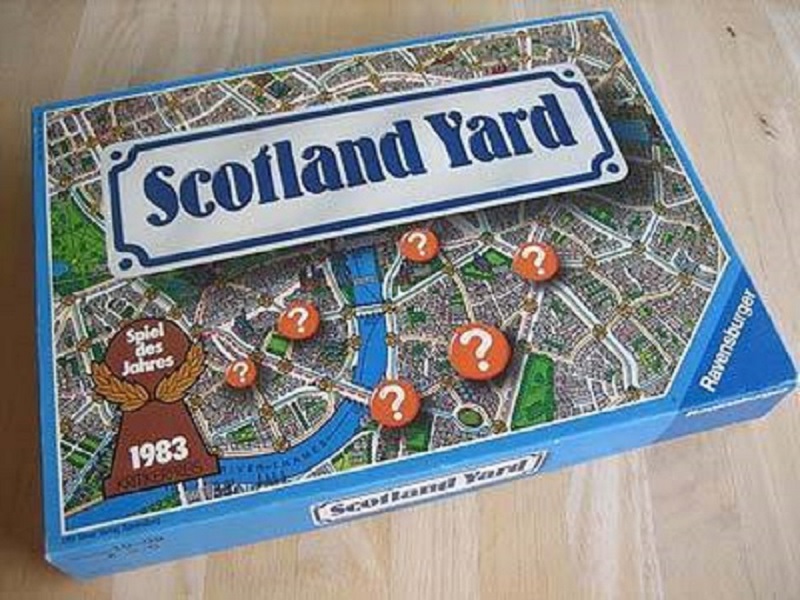 Scotland Yard, storia e curiosità del gioco di società anni 80 Scotland Yard, storia e curiosità del gioco di società anni 80