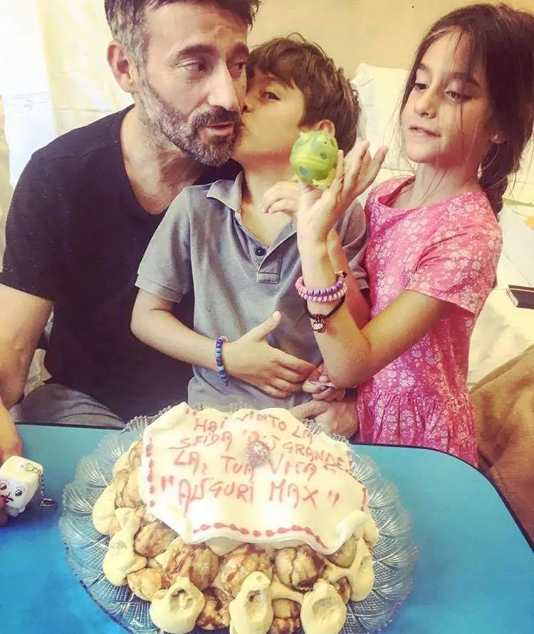 Max Biaggi e i figli