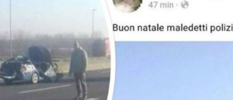 A1 Incidente e l'esultanza su Facebook