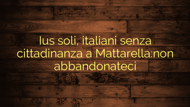 cittadinanza