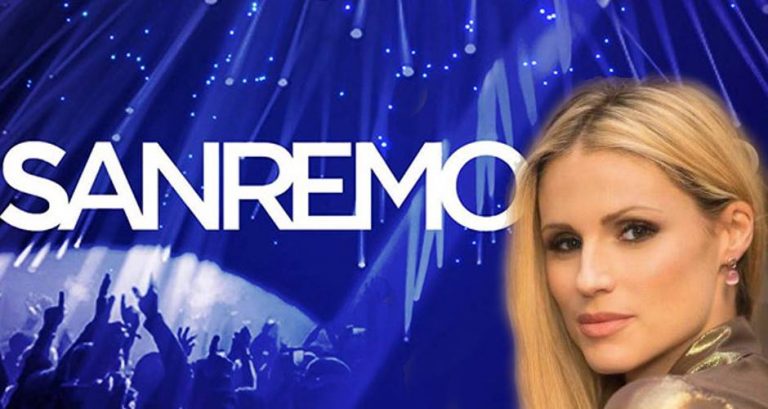 Michelle Hunziker Michelle a Sanremo