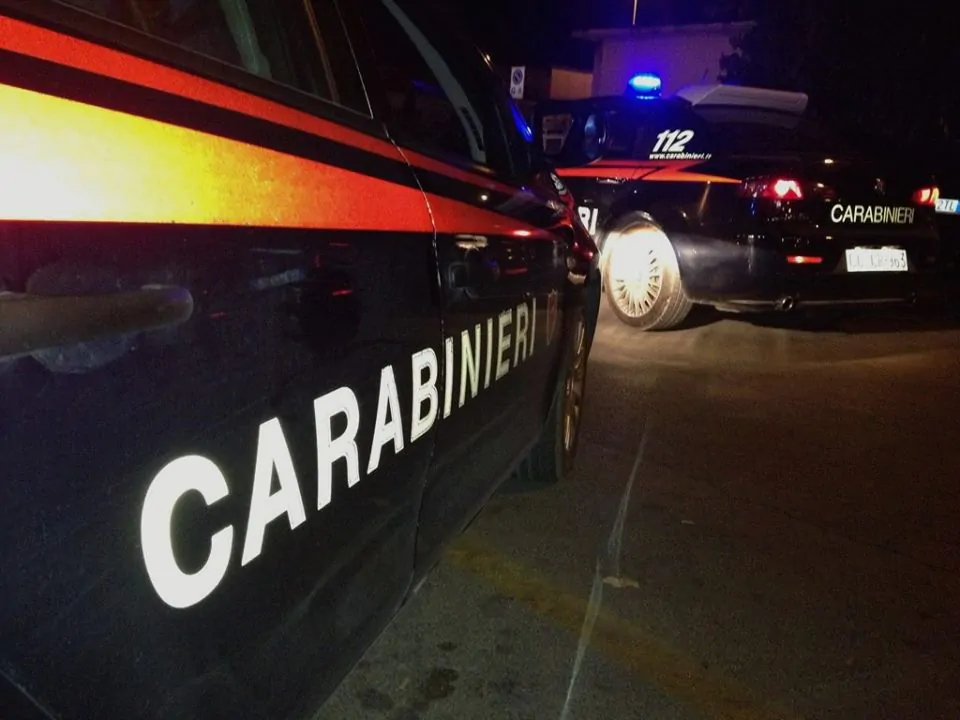 Intervento dei carabinieri a Milano