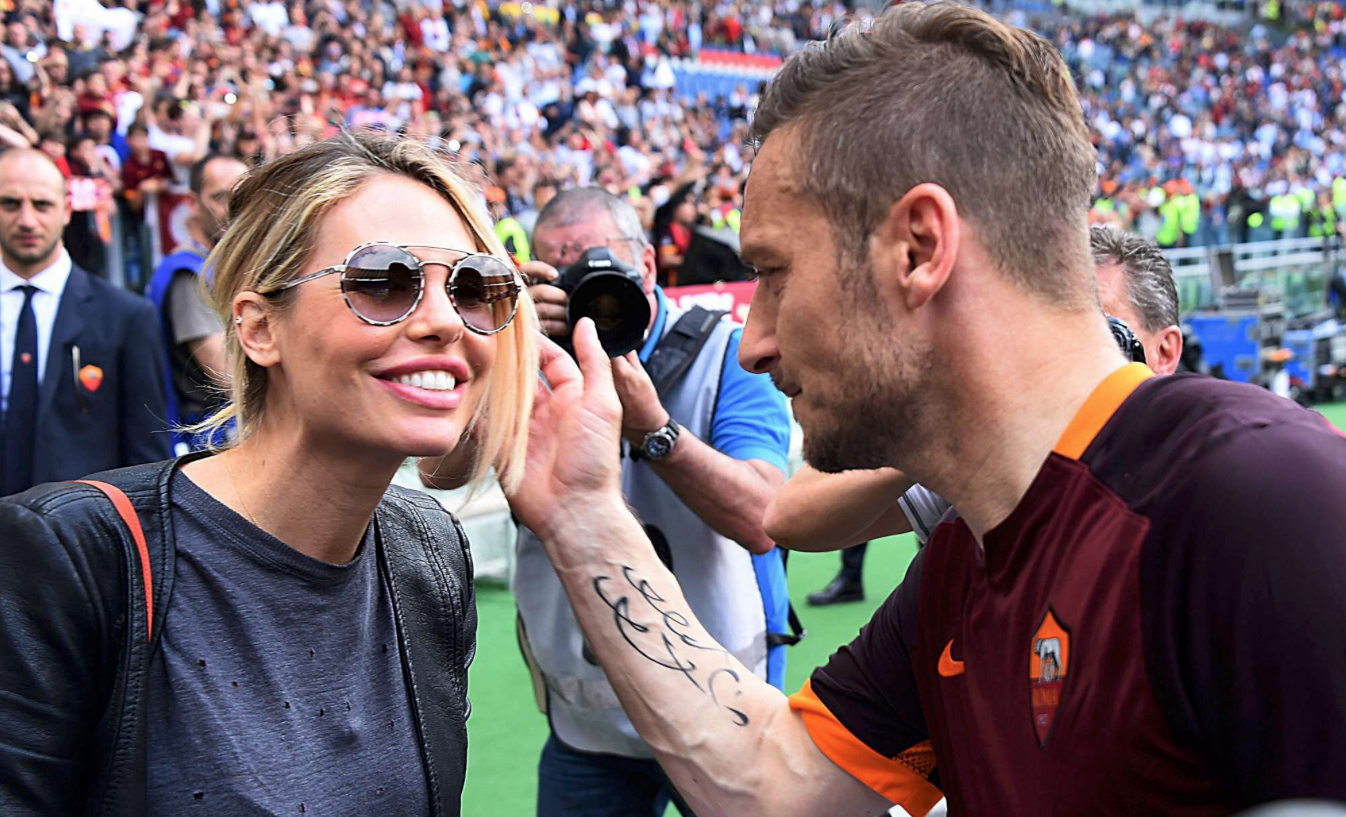Totti e Ilary Blasi