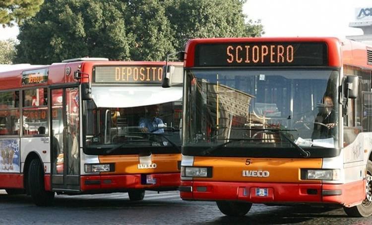 Sciopero Mezzi Roma
