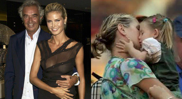 Briatore con Heidi Klum