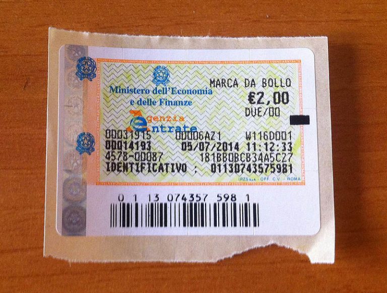 Marca da bollo Marca da bollo