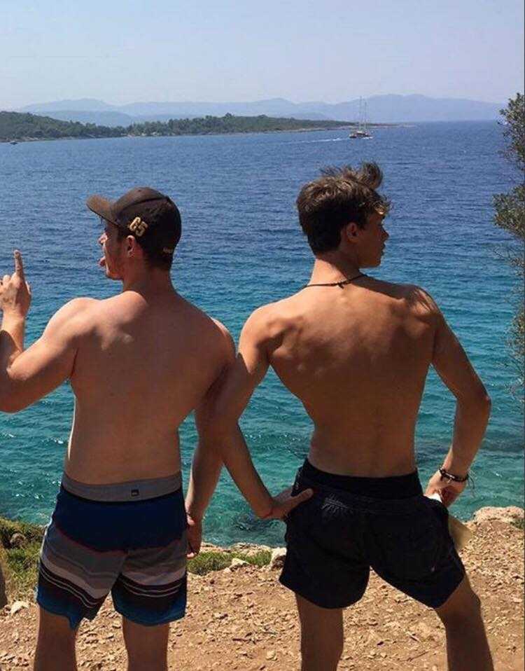 Riccardo ed Edoardo Angela
