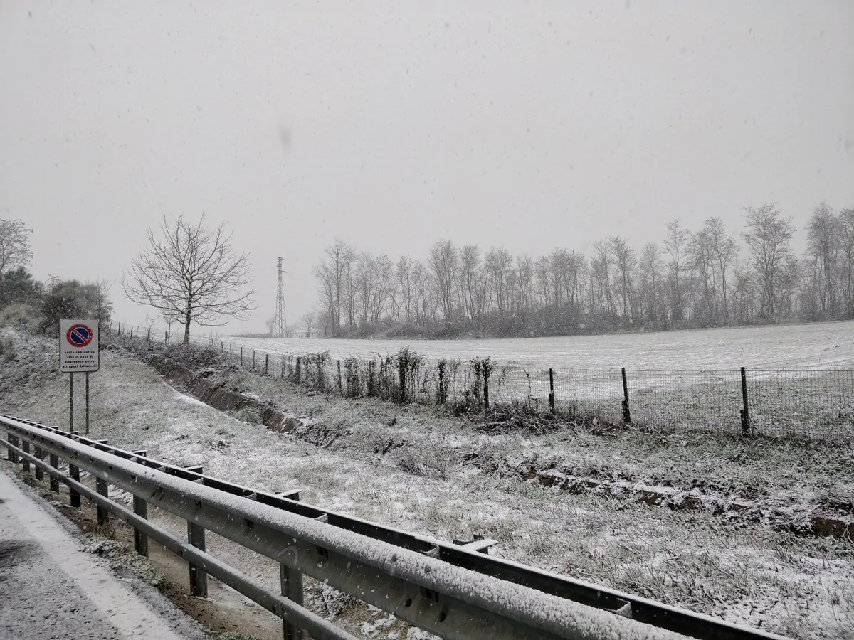 Nevica a Roma