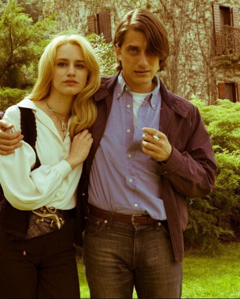 Valentina Bellè e Luca Marinelli