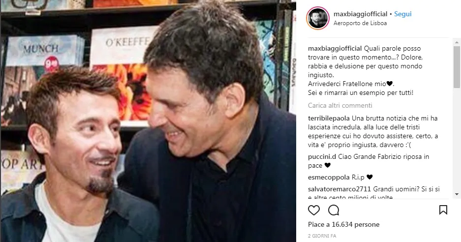 Il post di Max Biaggi