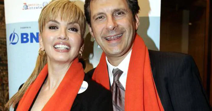 Fabrizio Frizzi con Milly Carlucci