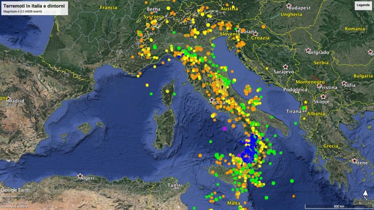 terremoti in italia terremoti