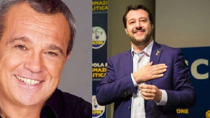 Claudio Amendola commenta la politica di Matteo Salvini Amendola