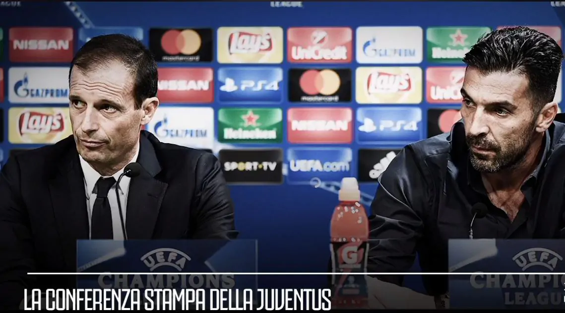Conferenza stampa Real Madrid - Juventus