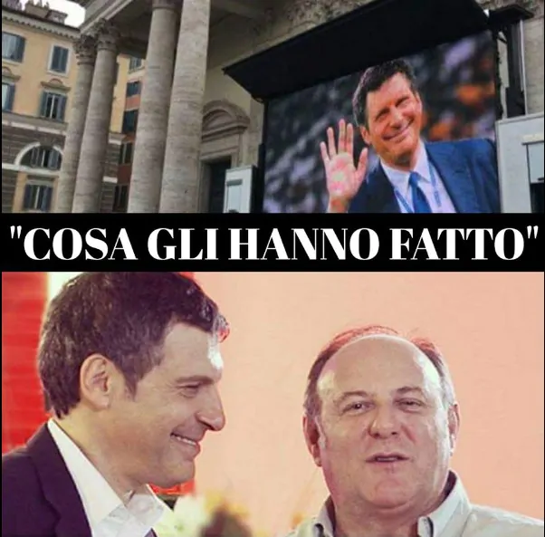 Fabrizio Frizzi e Gerry Scotti