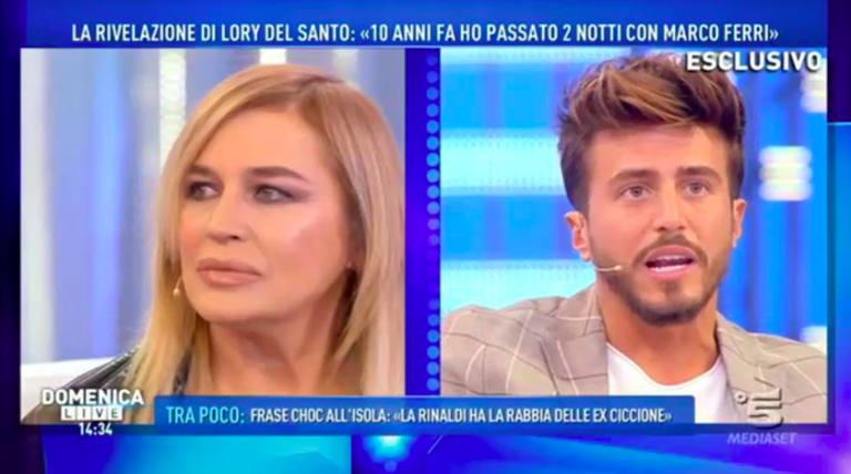 Lory Del Santo e Marco Ferri Lory Del Santo e Marco Ferri