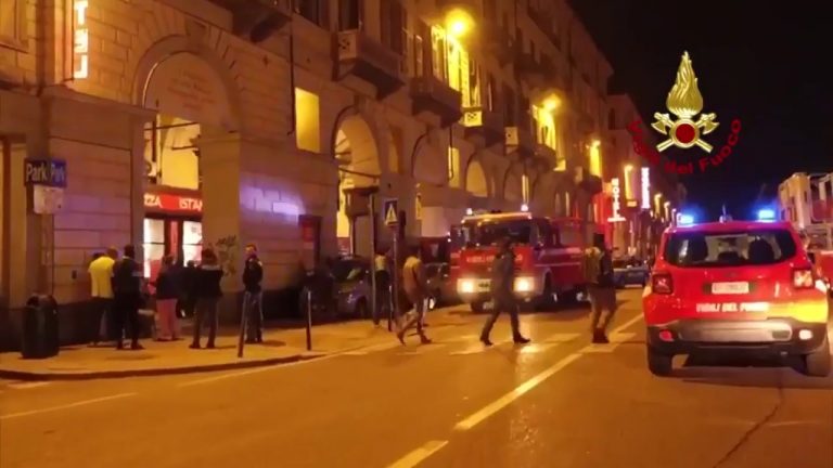 incendio ristorante torino