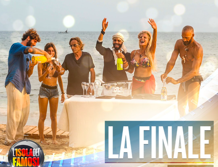 isola dei famosi finale