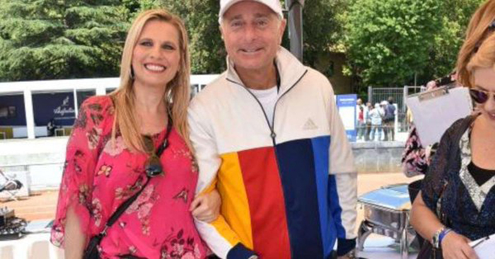 Paolo Bonolis con Laura Freddi Paolo Bonolis con Laura Freddi