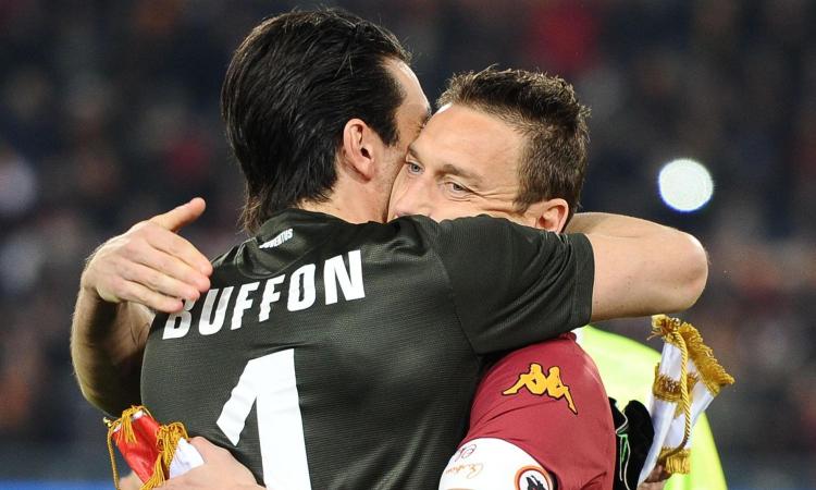 Totti e Buffon