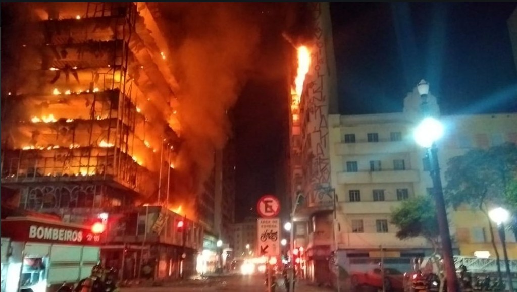 L'incendio