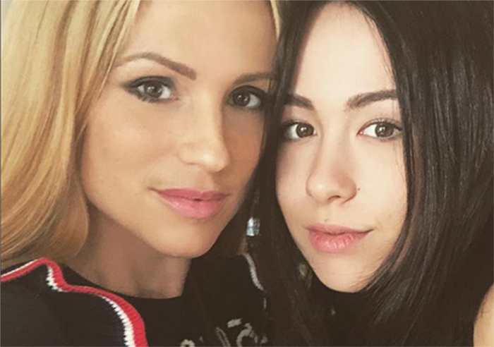 Michelle Hunziker e la figlia Aurora Ramazzotti Michelle Hunziker e la figlia Aurora Ramazzotti