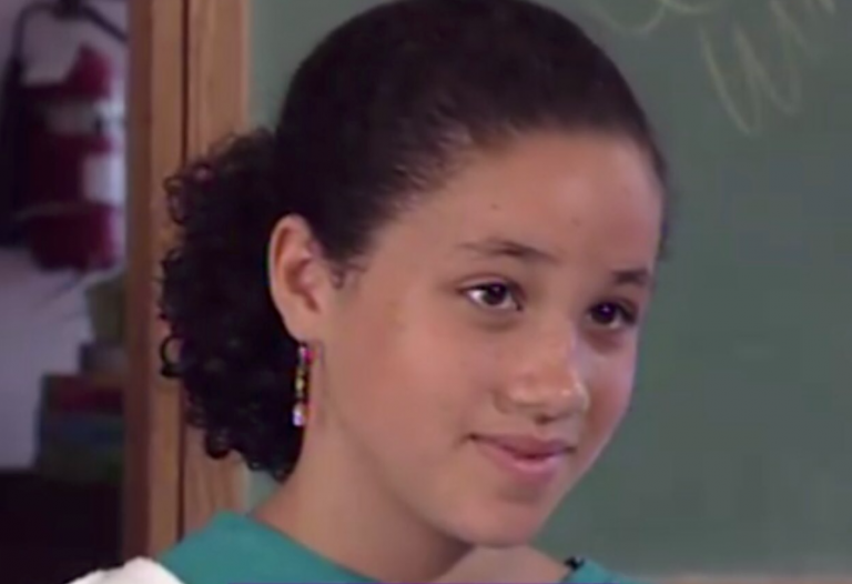 Meghan Markle bambina