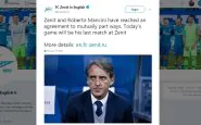 Roberto Mancini- Zenit San Pietroburgo: ufficiale la risoluzione contrattuale