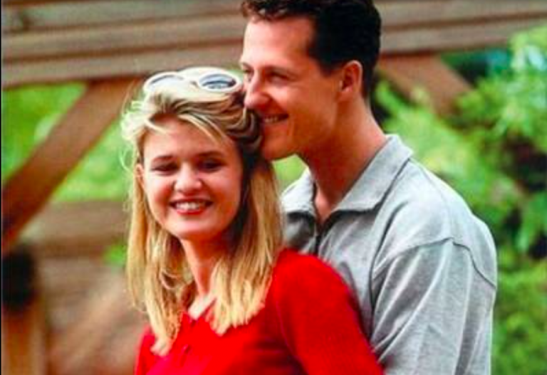 Michael Schumacher con la figlia Gina Maria Michael Schumacher con la figlia Gina Maria