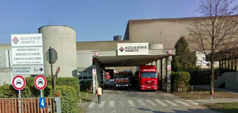 Incidente sul lavoro alle Acciaierie Venete