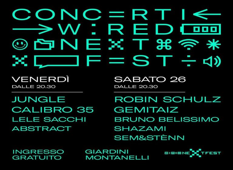 Wired Next Fest 2018 Wired Next Fest 2018, programma e relatori