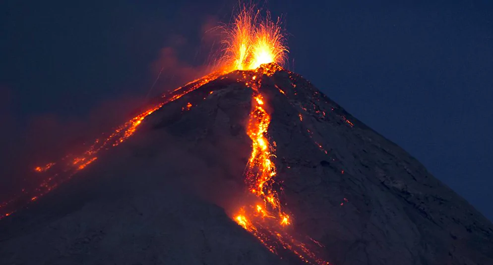 Vulcan de Fuego, Guatemala