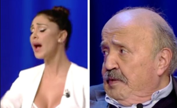 Belen e Maurizio Costanzo