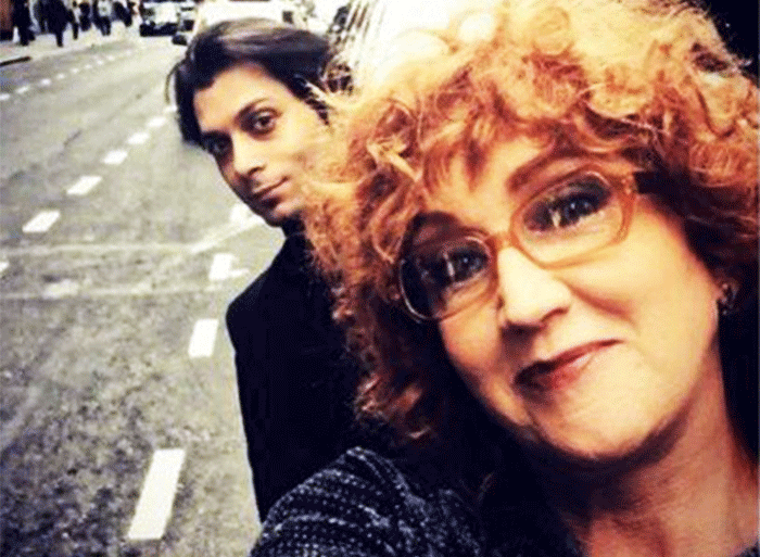 Mannoia con il compagno Di Francesco