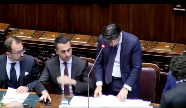 Conte Di Maio Camera