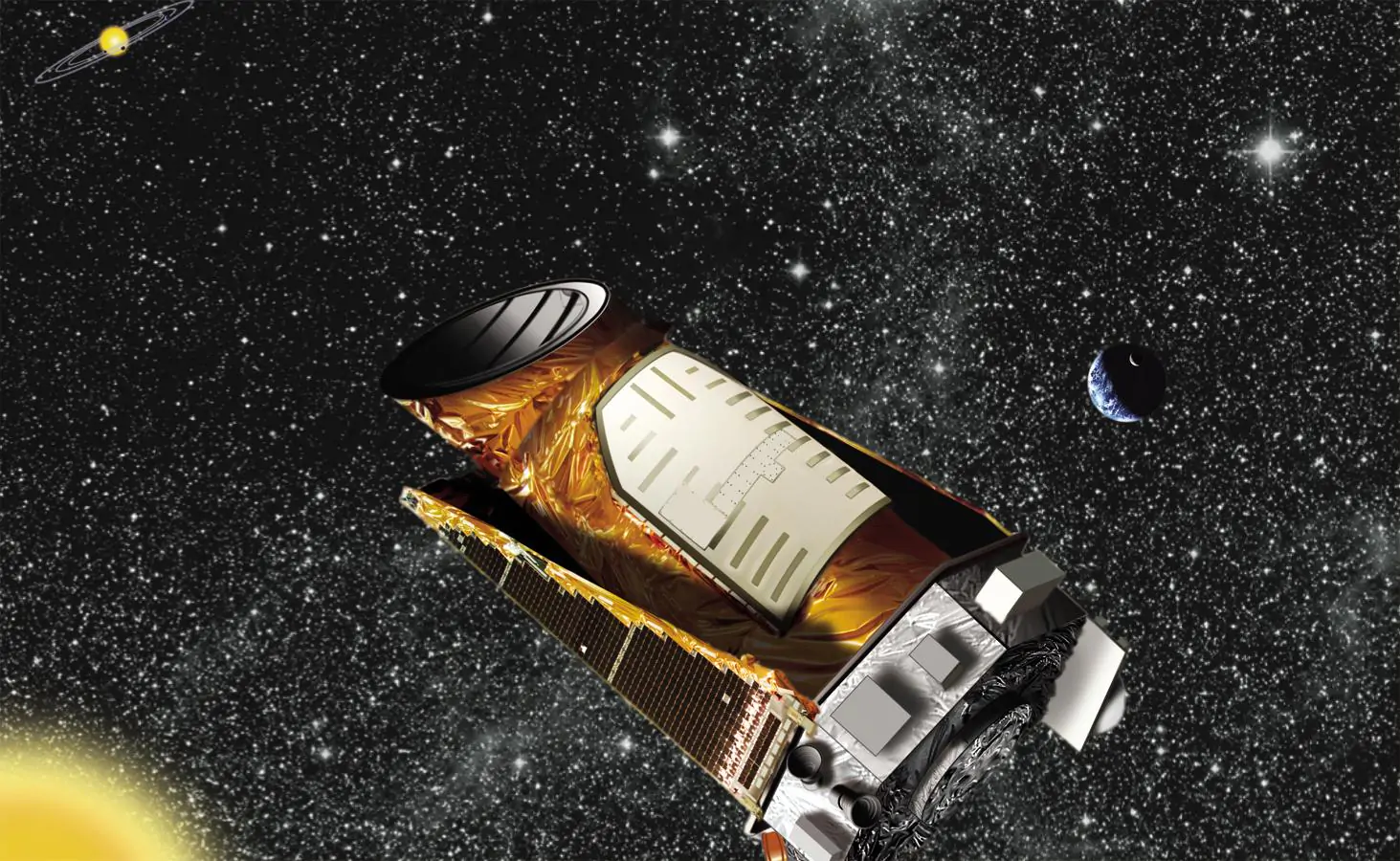 Telescope KeplerSpacecraft 20130103 717260main pia11824 full