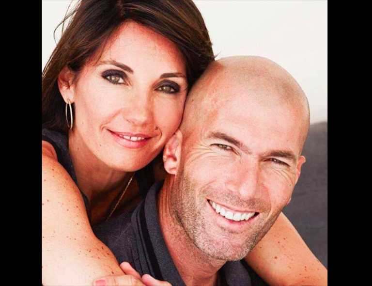 Veronique Fernande e Zinedine Zidane