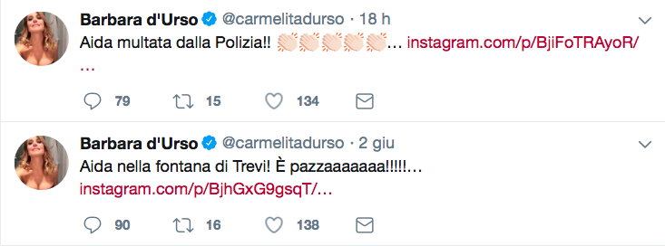 I commenti di Barbara D'Urso