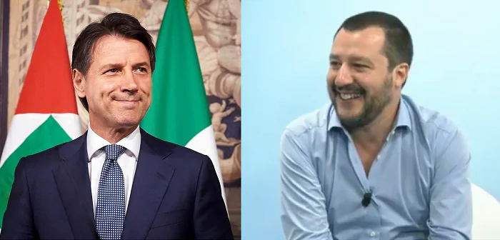 Conte e Salvini sui Rom