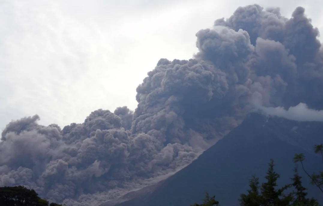 guatemala eruzione