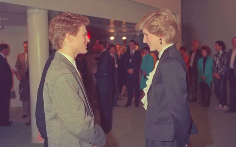 Diana incontra Bryan Adams