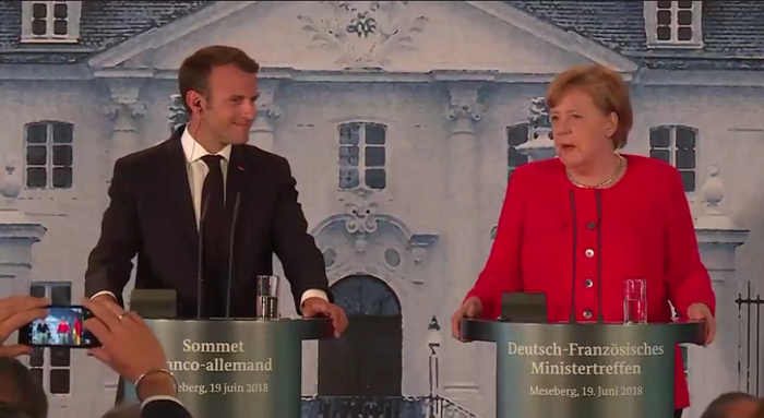 Macron Merkel migranti