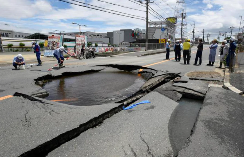 Forte terremoto in Giappone