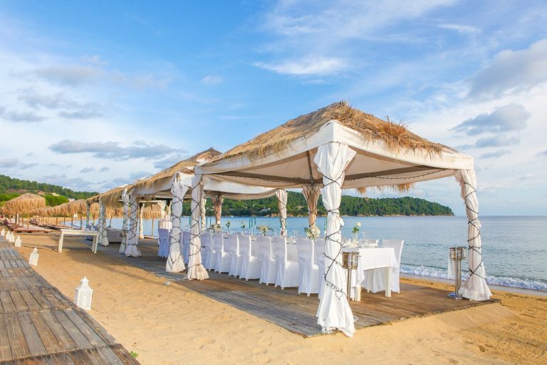 Gazebo pieghevole.