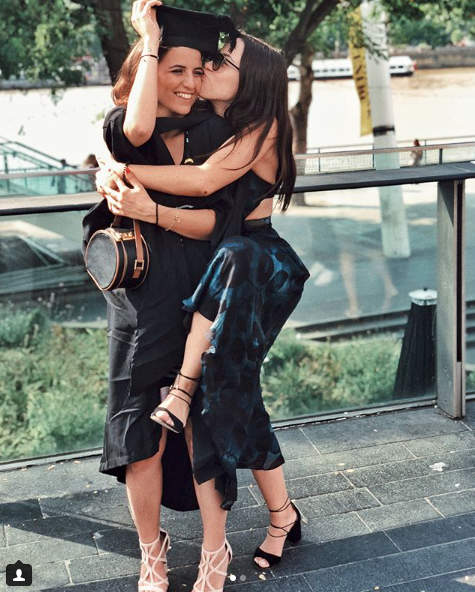 Aurora Ramazzotti con Sara Daniele