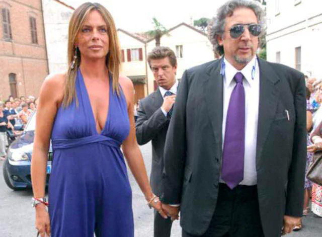 Paola Perego con Lucio Presta